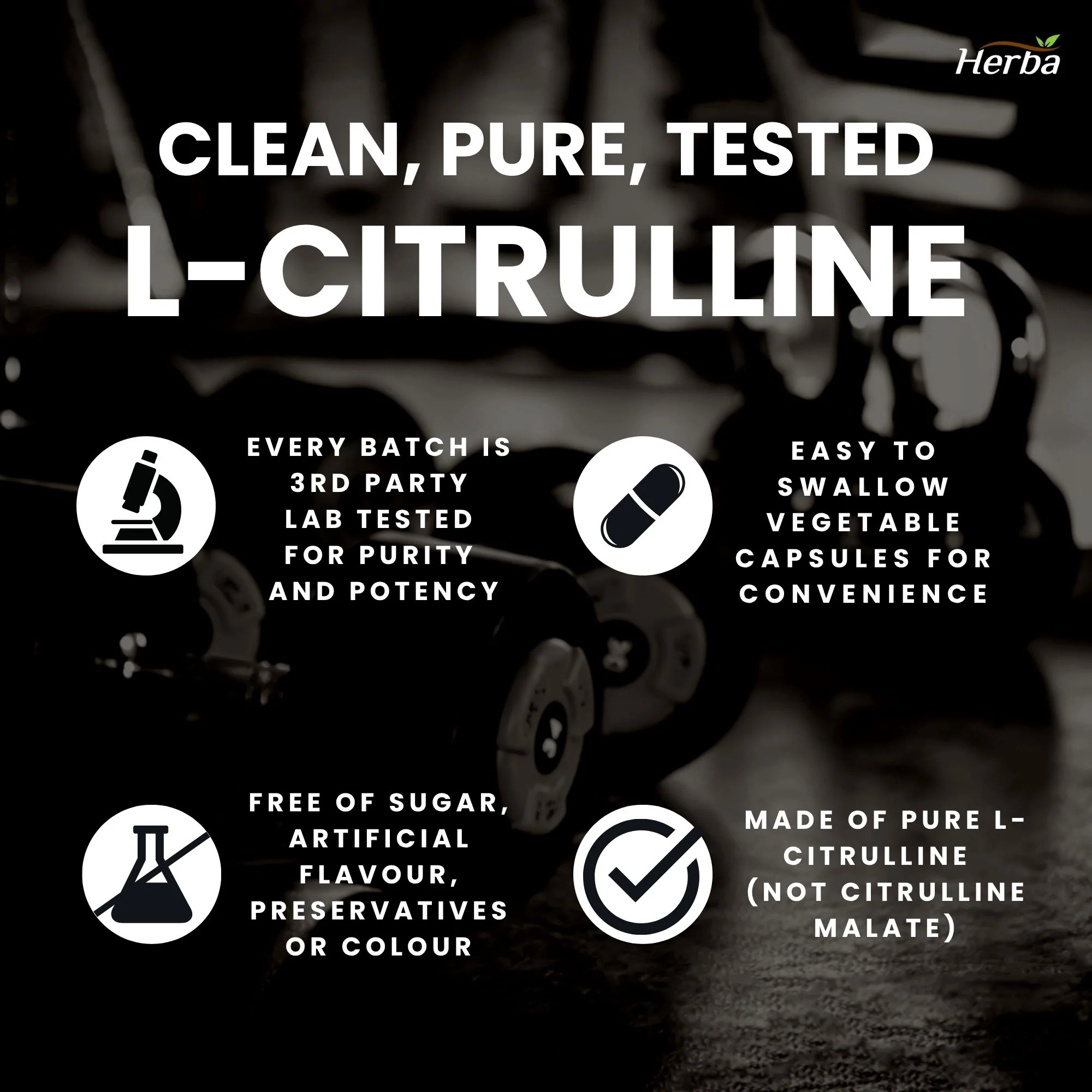 L-Citrulline Supplement 750mg – 180 Vegetable Capsules | Made in Canada - Image 6
